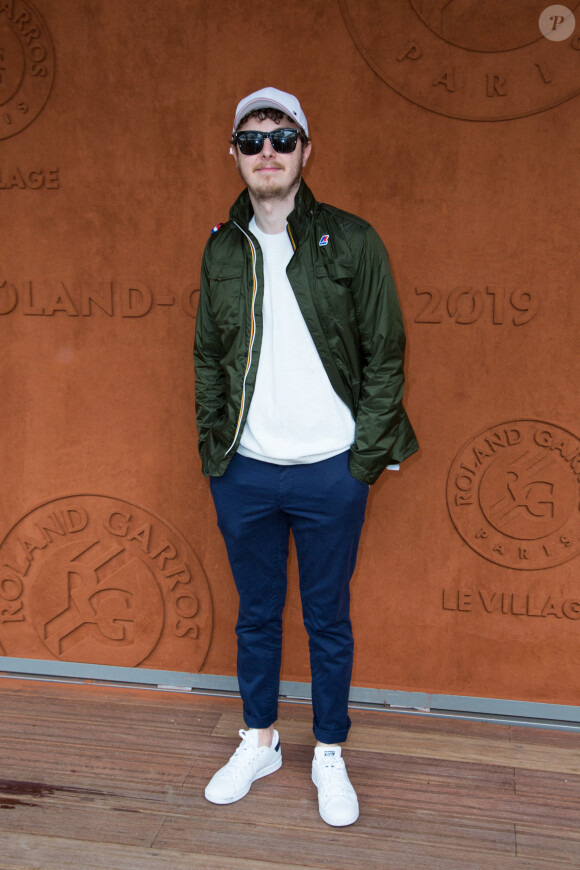 Norman Thavaud au Village lors des Internationaux de France de tennis à l'arène Roland-Garros le 9 juin 2019. Nasser Berzane/ABACAPRESS.COM