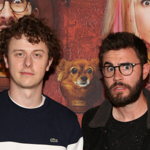 Norman Thavaud et Cyprien lors de la premiere du Manoir au Grand Rex, à Paris, le 9 juin 2017. Jérôme Domine/ABACAPRESS.COM