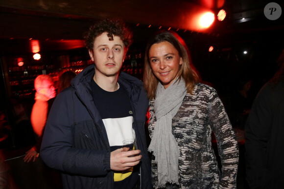 Norman Thavaud et Sandrine Quétier assistent à la soirée HBO-Orange organisée à L'ARC à Paris le 21 mars 2017. Jérôme Domine/ABACAPRESS.COM