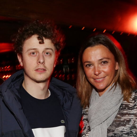 Norman Thavaud et Sandrine Quétier assistent à la soirée HBO-Orange organisée à L'ARC à Paris le 21 mars 2017. Jérôme Domine/ABACAPRESS.COM