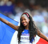 Elle est la seule athlète a avoir décroché une médaille sur la piste du Stade de France lors de cette olympiade
Cyréna Samba-Mayela © vincent Kalut / Panoramic / Bestimage