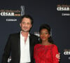 Vincent Cerutti et sa compagne Hapsatou Sy lors du photocall lors de la 45ème cérémonie des César à la salle Pleyel à Paris le 28 février 2020 © Dominique Jacovides / Olivier Borde / Bestimage