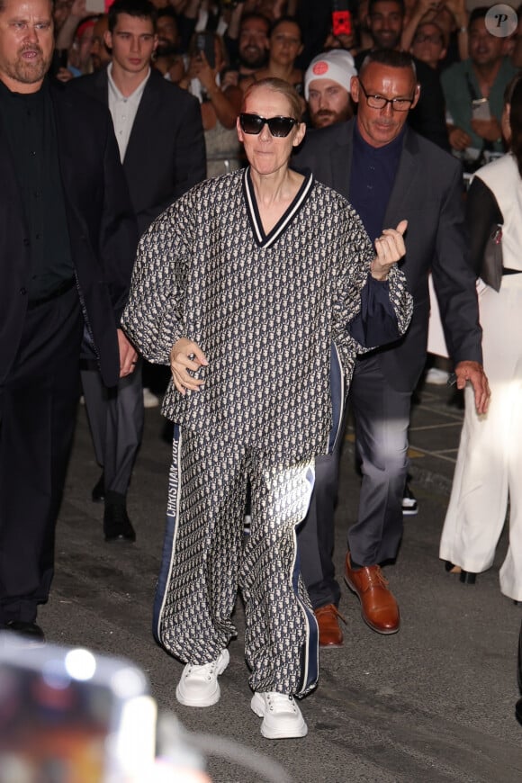 Céline Dion à Paris.