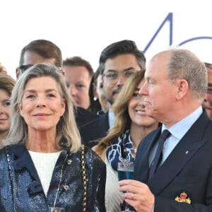 La soeur du prince Albert de Monaco a quitté le Rocher
Exclusif - Le prince Albert II de Monaco durant la cérémonie d'intronisation des nouveaux membres du Yacht Club de Monaco, le 17 juin 2024, et la célébration de ses 40 ans de présidence du Yacht Club. © Bruno Bebert / Bestimage 