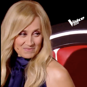 Gênée, Lara Fabian est alors désignée par les deux autres jurés comme étant la personne ayant bloqué Patrick Fiori. 
The Voice Kids, TF1