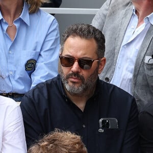 Bruce Toussaint dans les tribunes lors des Internationaux de France 2024 à Roland Garros le 05 juin 2024 à Paris, France. Photo par Nasser Berzane/ABACAPRESS.COM