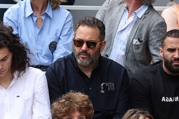 Bruce Toussaint dans les tribunes lors des Internationaux de France 2024 à Roland Garros le 05 juin 2024 à Paris, France. Photo par Nasser Berzane/ABACAPRESS.COM