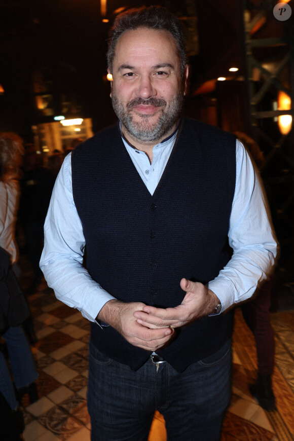 Bruce Toussaint assiste à la soirée de démolition de l'Airnadette au Trianon à Paris, France, le 9 novembre 2023. Photo par Jerome Dominé/ABACAPRESS.COM