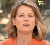 Pour annoncer son retour, Maud Descamps, qui l'a remplacée, a préparé un petit sketch.
Maud Descamps à la présentation de "Bonjour !", la matinale de TF1. Crédit : Instagram