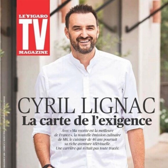 Dans une interview à "TV Magazine", le chef star de M6 n'a pas mâché ses mots concernant le Guide Michelin.
Cyril Lignac en couverture de TV Magazine, en août 2024. Crédit : Instagram/TV Magazine