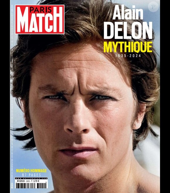 Paris Match consacre un numéro spécial à Alain Delon.