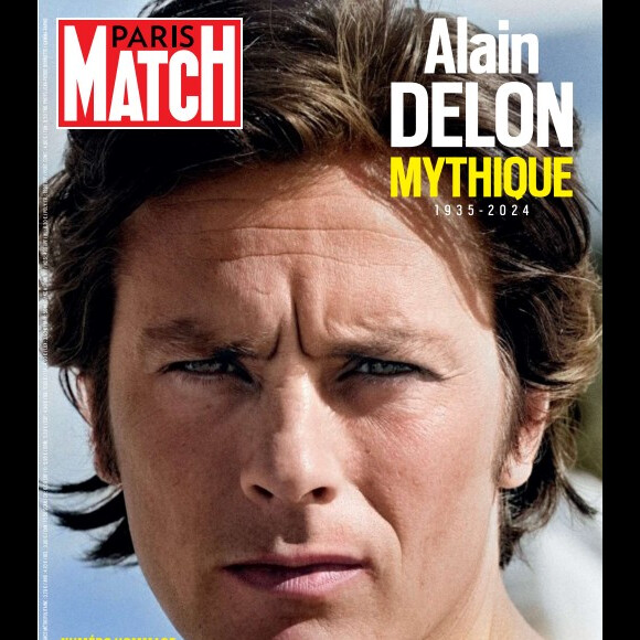 Paris Match consacre un numéro spécial à Alain Delon.