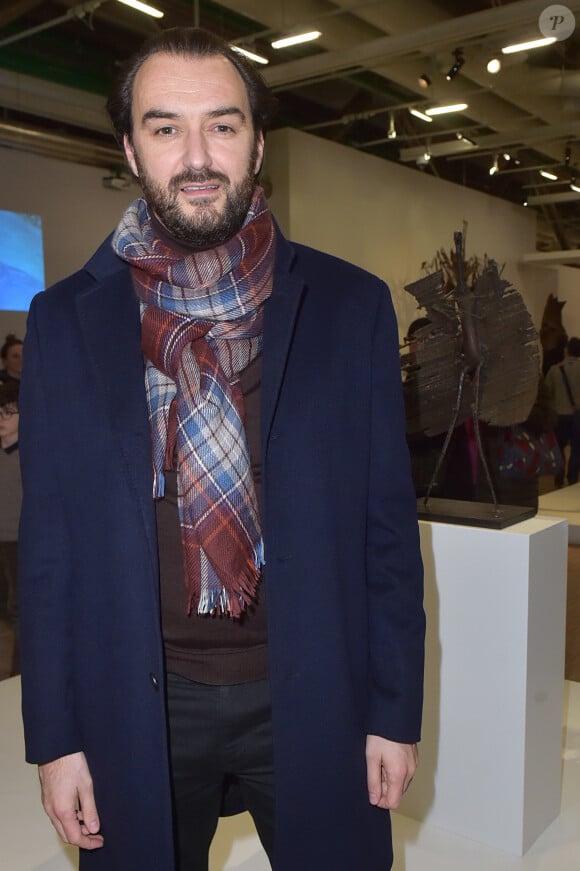 Cyril Lignac - Vernissage de l'exposition "César La Rétrospective" au Centre Georges Pompidou à paris le 11 décembre 2017 © Giancarlo Gorassini / Bestimage  