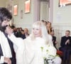 Sa maladie s'est déclarée peu après son mariage avec l'auteur qui a eu lieu en 2023.
Marek Halter et Marianne Weitzmann lors de leur mariage civil à la mairie de Paris Centre (3ème arrondissement) à Paris, France, le 7 février 2023. © Jack Tribeca/Bestimage