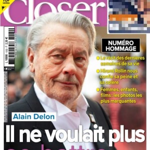 Couverture du magazine Closer.