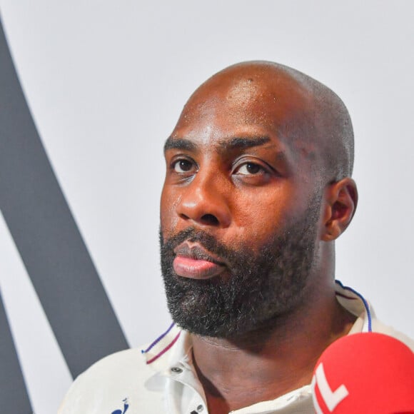 Teddy Riner a marqué les Jeux olympiques de Paris
Teddy Riner fête ses deux médailles d'Or au Club France, Parc de la Villette, lors des Jeux Olympiques Paris. © Alexandre Fay / Pixplanete / Bestimage