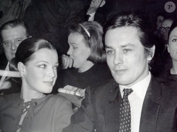 Romy Schneider et Alain Delon, Photo by Alamy/ABACAPRESS.COM