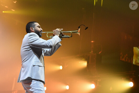 Cette décision est en lien avec l'affaire d'agression sexuelle dont a été accusé Ibrahim Maalouf 
Ibrahim Maalouf se produit à l'Accor Arena à Paris, France, le 29 novembre 2023. Photo par Christophe Meng / ABACAPRESS.COM