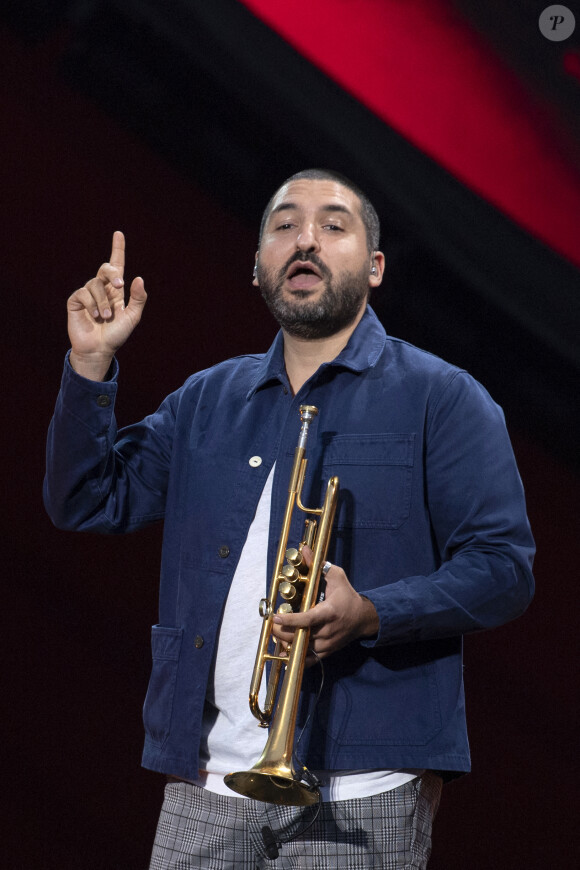 Elle estime que la présence du musicien devenait "problématique" au sein des équipes du festival
Ibrahim Maalouf au Global Citizen Live à Paris, France, le 25 septembre 2021. Photo par Aurore Marechal/ABACAPRESS.COM