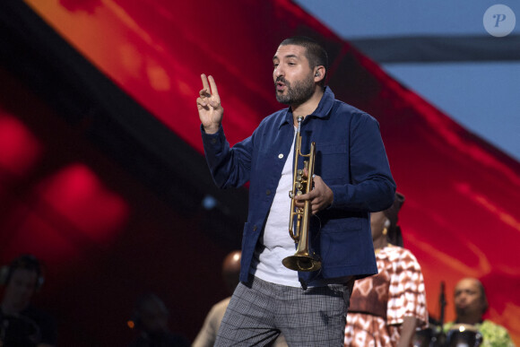 Ibrahim Maalouf au Global Citizen Live à Paris, France, le 25 septembre 2021. Photo par Aurore Marechal/ABACAPRESS.COM