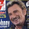 Johnny Hallyday en 3D sur la couverture de Télé 7 Jours