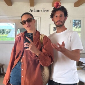 Pierre Niney et Natasha Andrews, Instagram.