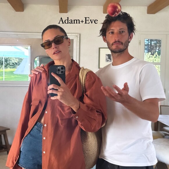 Pierre Niney et Natasha Andrews, Instagram.