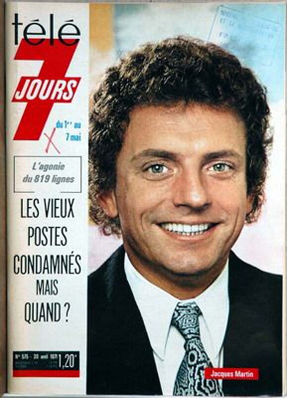 Jacques Martin a fait 18 fois la couverture de Télé 7 Jours !