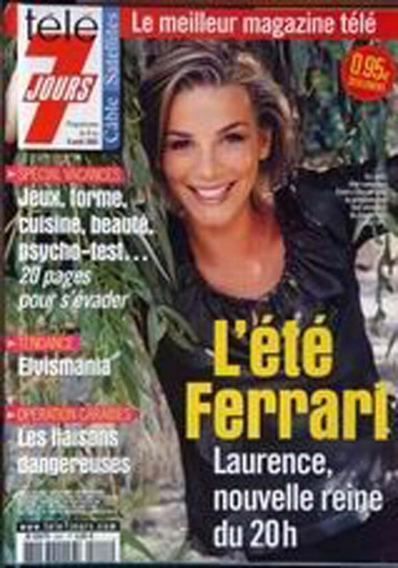 Laurence Ferrari a fait 11 fois la couverture de Télé 7 Jours !