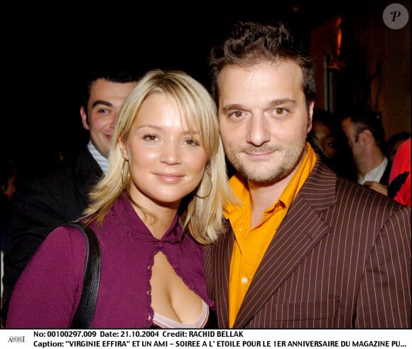 Au début des années 2000, la comédienne a été mariée au producteur et comédien Patrick Ridremont. Un divorce qui s'est finalisé... Sur le tard comme elle l'a rapporté à "Vanity Fair".
Virginie Efira et son ex-mari Patrick Ridremont soirée à l'étoile pour le 1er anniversaire du magazine "Public".