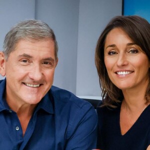 Amandine Bégot et Yves Calvi, ex-présentateur de "RTL Matin"