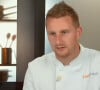 En effet, le tribunal d'entreprise de Liège a acté une faillite pour le restaurant.
Julien Lapraille dans "Top Chef 2014" (M6).