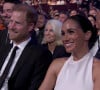 Même son de cloche avec Whitney Wolfe Herd, fondatrice de Bumble, ou encore Jamie Kern Lima, la cofondatrice de IT Cosmetics. 
Le prince Harry, duc de Sussex et Meghan Markle, duchesse de Sussex, lors de la cérémonie des "ESPY Awards 2024" à Los Angeles, le 11 juillet 2024. 