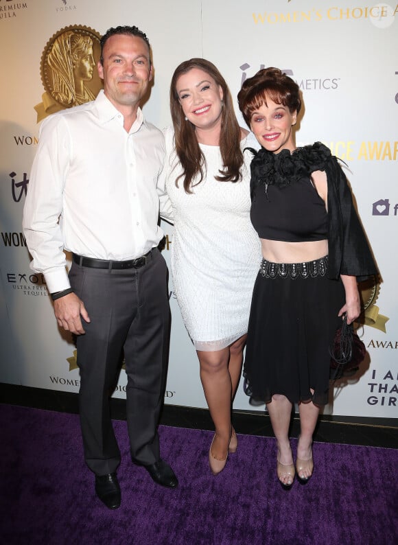 Brian Austin Green, Jamie Kern Lima, Dana Daurey à la soirée Women's Choice Award à Hollywood, le 18 mai 2017 © AdMedia via Zuma/Bestimage