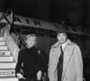 Il s'agissait de chambre d'enfants... Hélas, si Delon en en eus avec d'autres femmes dans sa vie...Alain Delon et Mireille Darc en route vers Marseille pour le film "Borsalino", vers 1969. Photo par PictureLux/ Photoshot/ABACAPRESS.COM