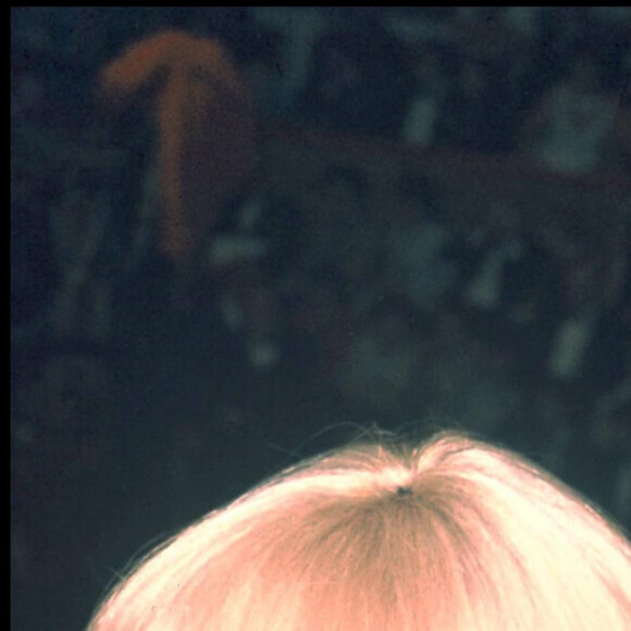 Mireille Darc et Alain Delon au gala de l'Union.