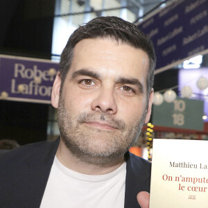 Qui dit évenement historique dit forcément dispositif exceptionnel !
Matthieu Lartot - Festival du livre de Paris. © Cedric Perrin / Bestimage