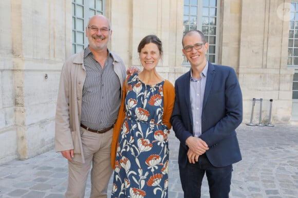 Il s'agit de Dimitri Pavlenko
Exclusif - Elodie Fondacci, Dimitri Pavlenko à la conférence de presse de rentrée de "Radio Classique" au Musée Picasso à Paris, le 17 septembre 2018. © CVS/Bestimage