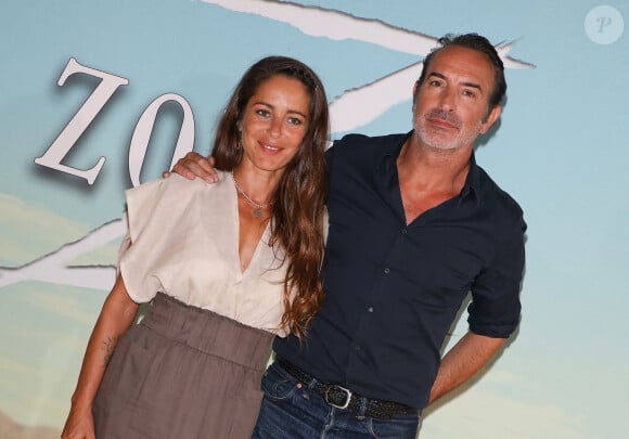 Audrey Dana et Jean Dujardin - Première de la série "Zorro" à l'hôtel Le Marois à Paris le 3 septembre 2024. Les huit épisodes de cette nouvelle fiction sont à découvrir dès le 6 septembre sur Paramount+ avant une diffusion fin 2024 sur France Télévisions. 