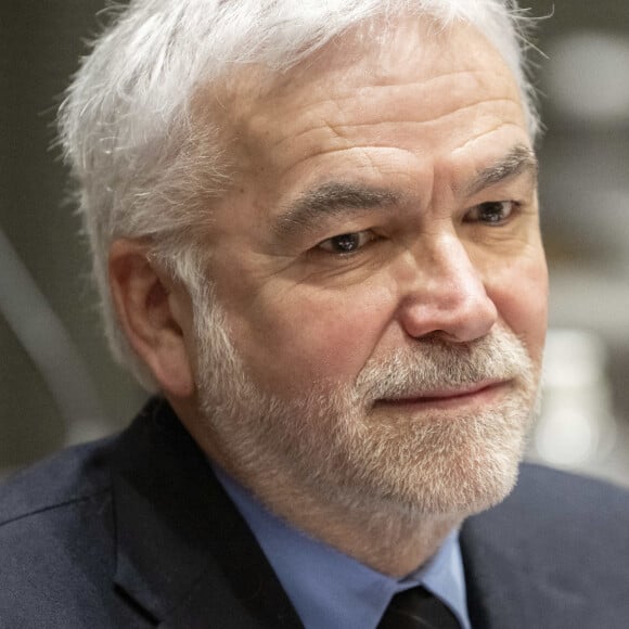 Le journaliste de CNews Pascal Praud devant la commission d'enquête parlementaire sur les modalités d'attribution des autorisations des services nationaux de télévision à l'Assemblée nationale à Paris, le 29 février 2024. Photo par Eliot Blondet / ABACAPRESS.COM