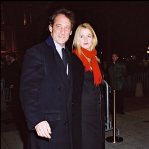 Archives - Vincent Lindon et Sandrine Kiberlain à la soirée des Cesar 2000.