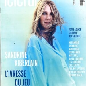 Les nouvelles confidences de Sandrine Kiberlain mises à l'honneur dans le nouveau numéro de "Télérama".