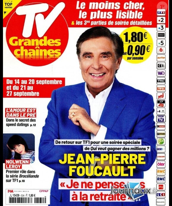 Nolwenn Leroy mise à l'honneur dans les colonnes de "TV Grandes Chaînes".