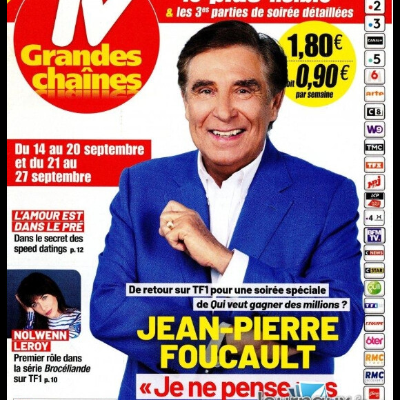 Nolwenn Leroy mise à l'honneur dans les colonnes de "TV Grandes Chaînes".