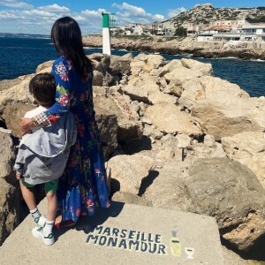 Nolwenn Leroy et son fils Marin - immortalisés sur Instagram.