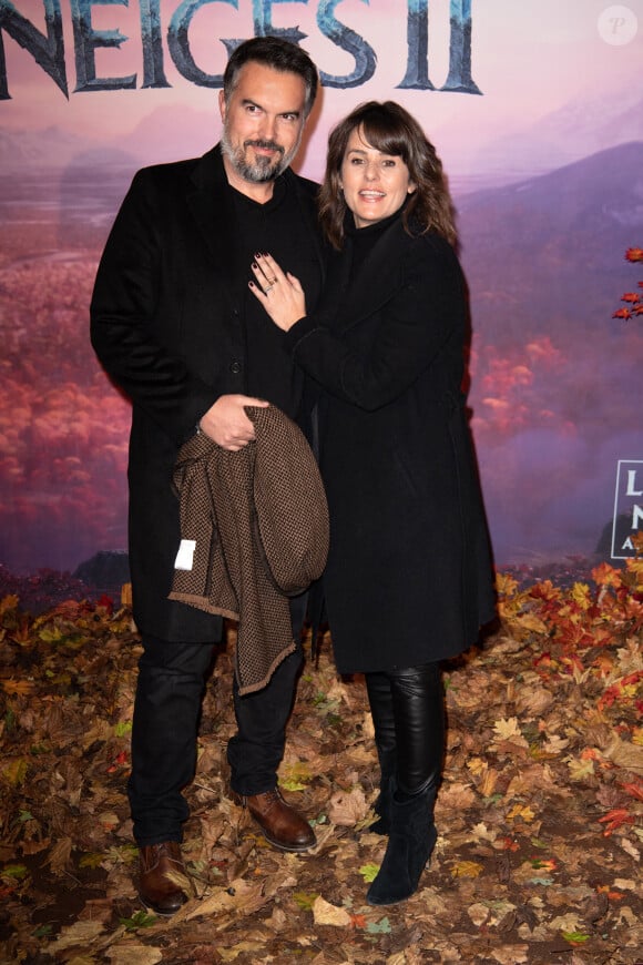 Maxime Chattam et Faustine Bollaert assistent à âFrozen 2 - La Reine Des Neiges 2â&#x99 ; Paris Gala Screening at Cinema Le Grand Rex on November 13, 2019 in Paris, France.Photo by David Niviere/ABACAPRESS.COM