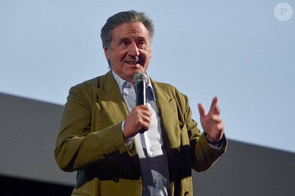 Daniel Auteuil assistant à la projection de La Fille Du Puisatier lors du 11e Festival Lumière de Lyon à l'Institut Lumière à Lyon, France. Photo par Julien Reynaud/APS-Medias/ABACAPRESS.COM