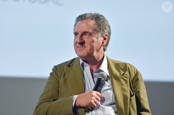 Daniel Auteuil assistant à la projection de La Fille Du Puisatier lors du 11e Festival Lumière de Lyon à l'Institut Lumière à Lyon, France. Photo par Julien Reynaud/APS-Medias/ABACAPRESS.COM