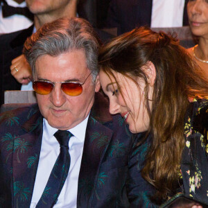 Daniel Auteuil et sa fille Nelly Auteuil Veil lors de la 45e cérémonie des César du cinéma qui s'est tenue à la salle Pleyel à Paris, France. Photo par Nasser Berzane/ABACAPRESS.COM