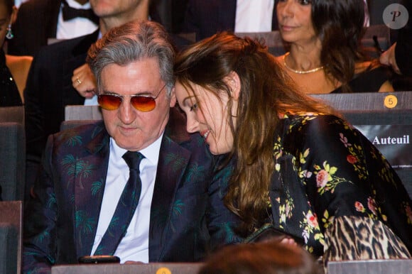 Daniel Auteuil et sa fille Nelly Auteuil Veil lors de la 45e cérémonie des César du cinéma qui s'est tenue à la salle Pleyel à Paris, France. Photo par Nasser Berzane/ABACAPRESS.COM